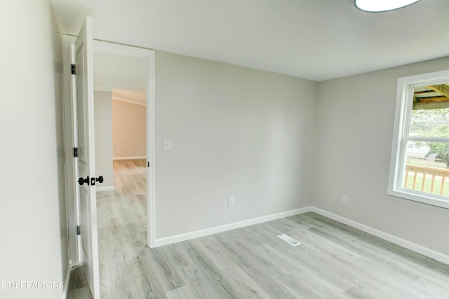 168 Misty Mountain Dr, Maryville, TN 37803 - unfurnished room featuring light wood-type flooring and baseboards