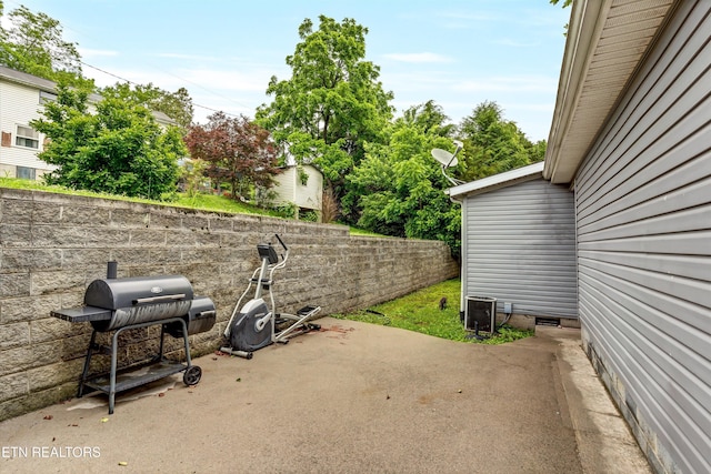 501 Park Ave, Clinton, TN 37716 - view of patio / terrace featuring a grill