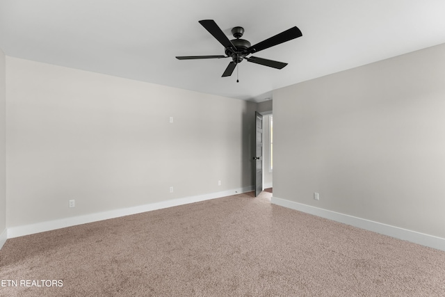 270 W Main St, Dandridge, TN 37725 - carpeted empty room with a ceiling fan and baseboards