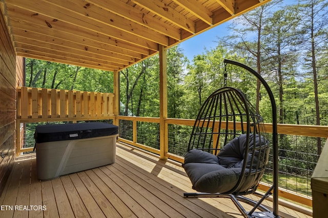 1705 Pkwy View Ct, Sevierville, TN 37876 - view of deck