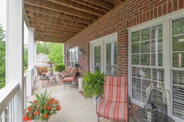 817 Vista Oaks Ln, Knoxville, TN 37919 - view of covered porch