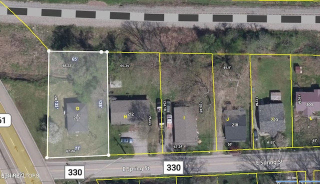 210 E Spring St, Oliver Springs, TN 37840 - map of property location