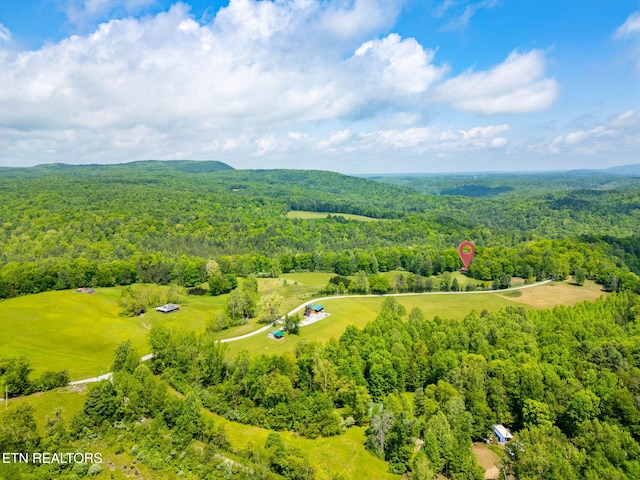 1854 Catusa Rd, Wartburg, TN 37887 - aerial view of a forest