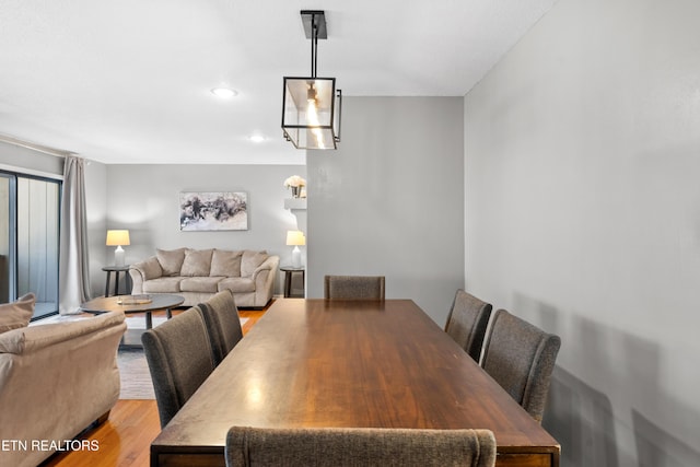 8707 Olde Colony Trl Unit 17, Knoxville, TN 37923 - dining room featuring light wood-type flooring and recessed lighting