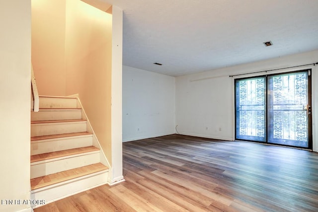 4003 Valley View Dr Unit 6, Knoxville, TN 37917 - stairway featuring wood finished floors and baseboards