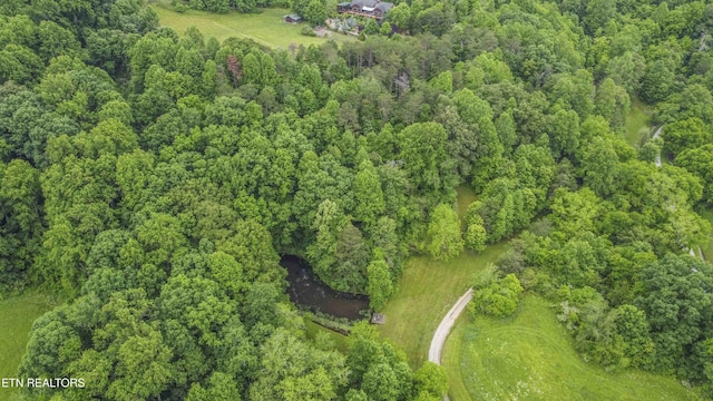 1309 Licklog Hollow Rd, Sevierville, TN 37876 - aerial view of property's location featuring a heavily wooded area