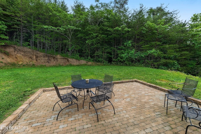 4914 Circle Rd, Corryton, TN 37721 - view of patio / terrace with outdoor dining area
