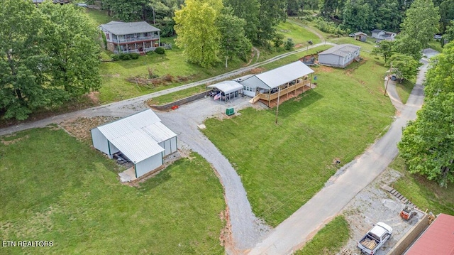 645 Blue Springs Rd, Speedwell, TN 37870 - aerial view of property and surrounding area