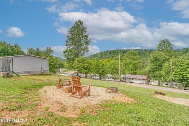 645 Blue Springs Rd, Speedwell, TN 37870 - view of grassy yard featuring a view of trees