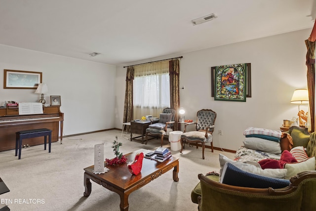 205 Newcastle Rd, Knoxville, TN 37909 - living room with baseboards and light carpet
