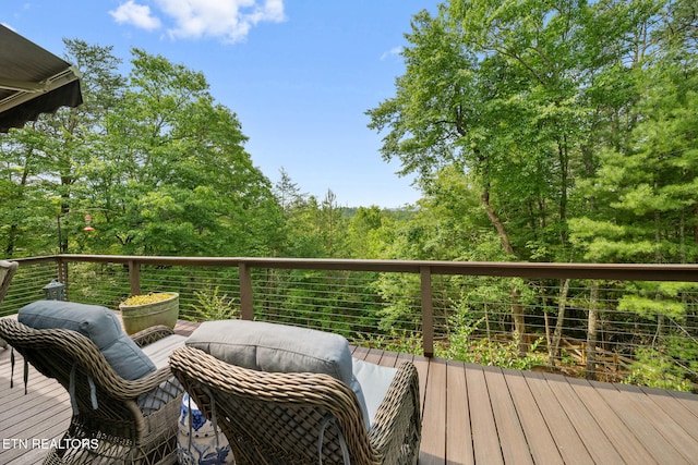 1907 Oakwood Rd, Walland, TN 37886 - view of wooden deck