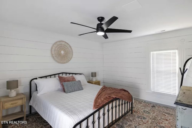525 S Carter School Rd, Strawberry Plains, TN 37871 - bedroom with a ceiling fan
