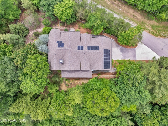 670 Hawk View Dr, Townsend, TN 37882 - view from above of property