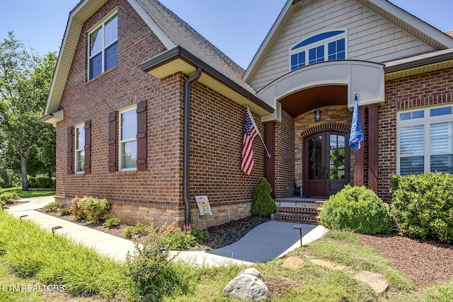 220 Tommotley Dr, Loudon, TN 37774 - view of exterior entry featuring brick siding