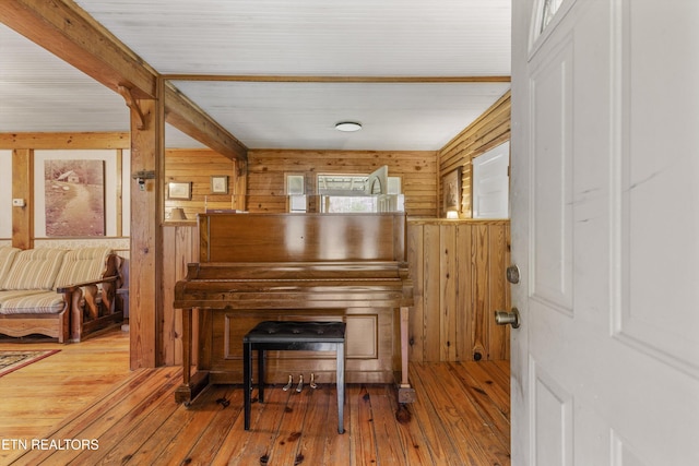 2009 Tellico Reliance Rd, Reliance, TN 37369 - detailed view of wood walls and wood finished floors