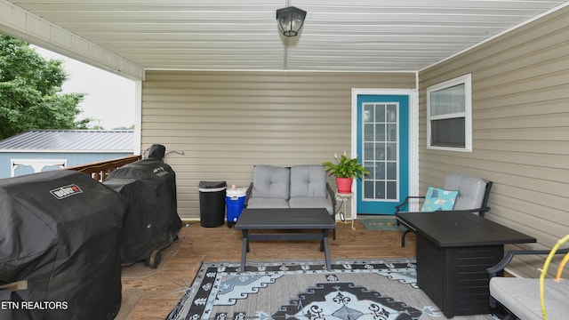 106 Alfred Mccammon Rd, Maryville, TN 37804 - view of patio / terrace featuring a deck and a grill