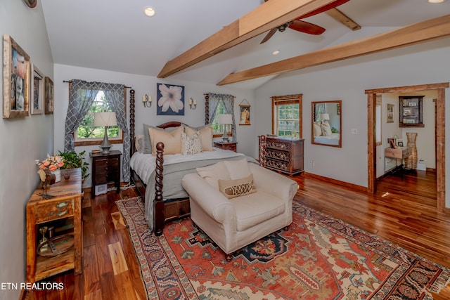 1932 Duncan Rd, Knoxville, TN 37919 - bedroom featuring wood finished floors, multiple windows, recessed lighting, and baseboards