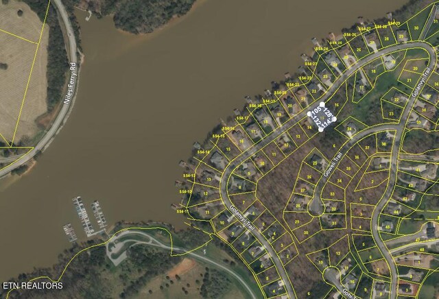 LOT15 Golanvyi Trl, Vonore, TN 37885 - aerial view of property's location