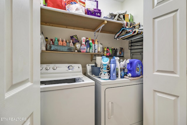 3021 Shawnee Rd, Crossville, TN 38572 - laundry area featuring washer and dryer