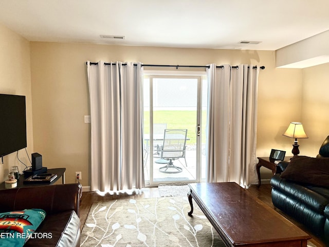 22 Wilshire Heights Dr, Crossville, TN 38558 - living area with wood finished floors