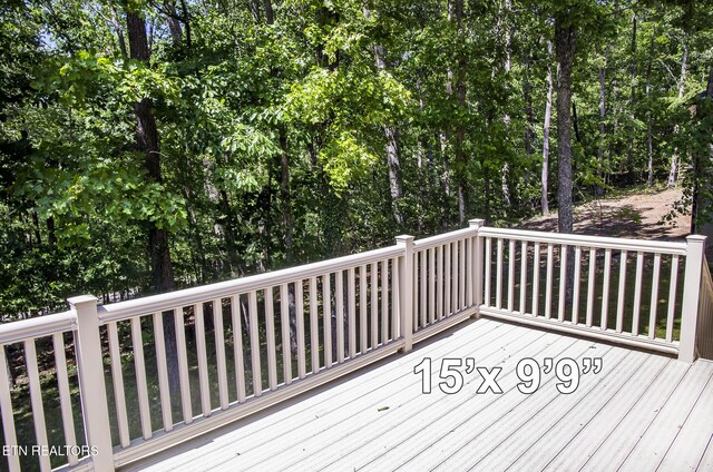 247 Lakeview Dr, Crossville, TN 38558 - view of wooden terrace