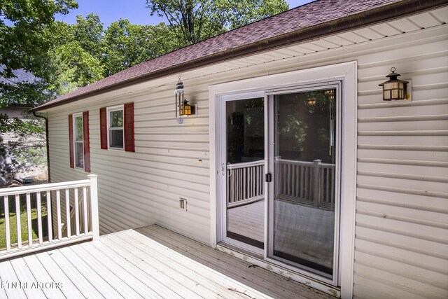 247 Lakeview Dr, Crossville, TN 38558 - view of wooden deck