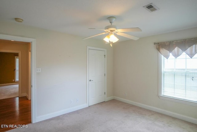 1117 Worthington Blvd, Maryville, TN 37801 - unfurnished bedroom with carpet flooring and a ceiling fan