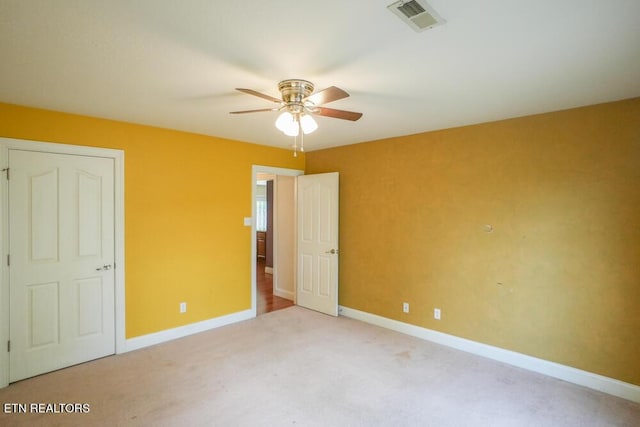 1117 Worthington Blvd, Maryville, TN 37801 - unfurnished bedroom featuring carpet floors and a ceiling fan