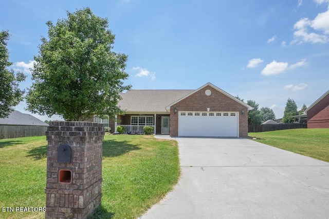 1117 Worthington Blvd, Maryville, TN 37801 - view of front of house featuring an attached garage, driveway, and brick siding