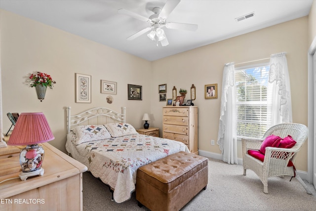 7830 Thomas Henry Way, Knoxville, TN 37938 - carpeted bedroom with baseboards and a ceiling fan
