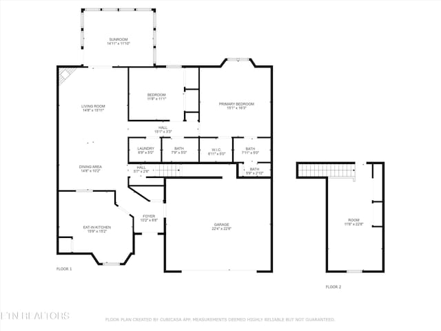 7830 Thomas Henry Way, Knoxville, TN 37938 - property floor plan