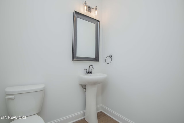 349 Ivey Farms Ln, Farragut, TN 37934 - half bath with baseboards and wood finished floors