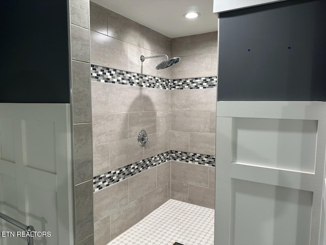 133 Coolidge Rd, Lafollette, TN 37766 - full bath with a stall shower and recessed lighting