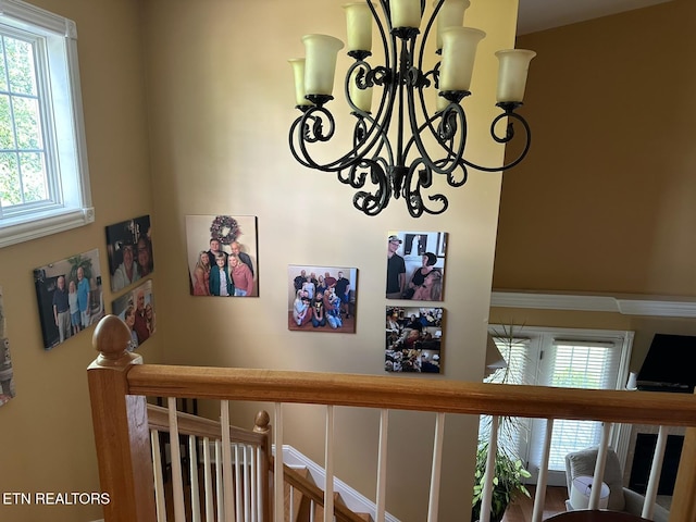 133 Coolidge Rd, Lafollette, TN 37766 - detailed view of a chandelier
