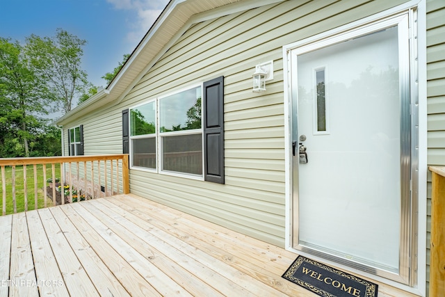 1587 Sweetwater Rd, Philadelphia, TN 37846 - view of wooden deck