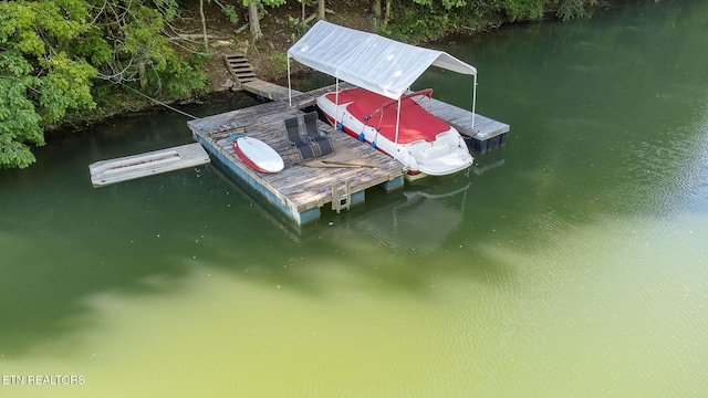 258 Marina Ln, Lafollette, TN 37766 - dock with a water view