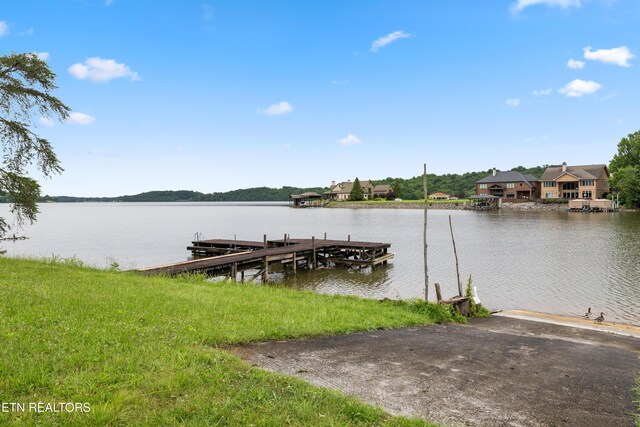 10628 Sandpiper Ln, Knoxville, TN 37922 - dock featuring a water view