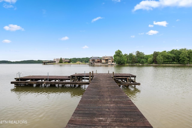 10628 Sandpiper Ln, Knoxville, TN 37922 - dock featuring a water view