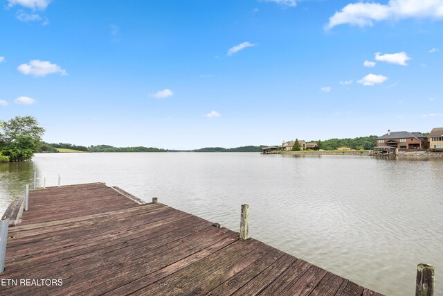 10628 Sandpiper Ln, Knoxville, TN 37922 - dock area featuring a water view