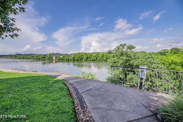 1101 Main St Unit 19, Loudon, TN 37774 - water view featuring a forest