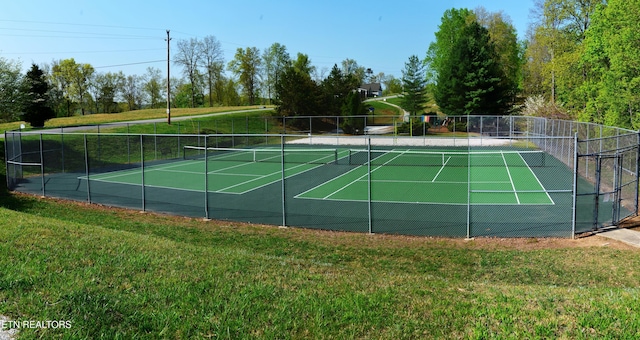 334 Little Buck Ln, Lafollette, TN 37766 - view of tennis court