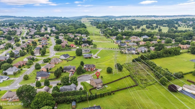 1017 Brighton Dr, Alcoa, TN 37701 - aerial view of residential area