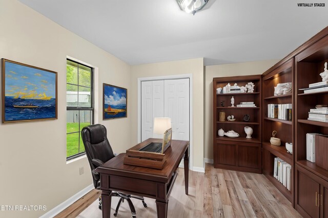 292 Buckner Rd, Philadelphia, TN 37846 - office space featuring light wood-type flooring and baseboards