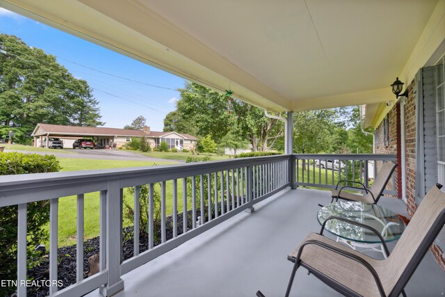 566 Allyson Dr, Kodak, TN 37764 - view of porch