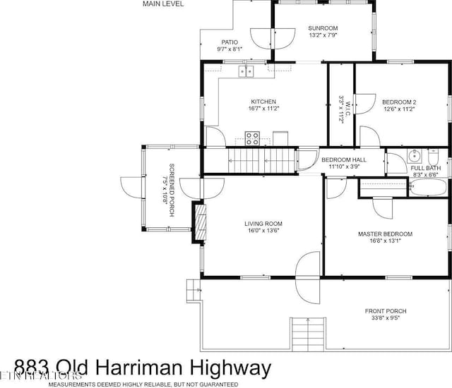 883 Old Harriman Hwy, Harriman, TN 37748 - floor plan / room layout