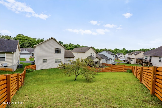 9934 Thunderbolt Way, Knoxville, TN 37923 - view of yard with a residential view and central AC