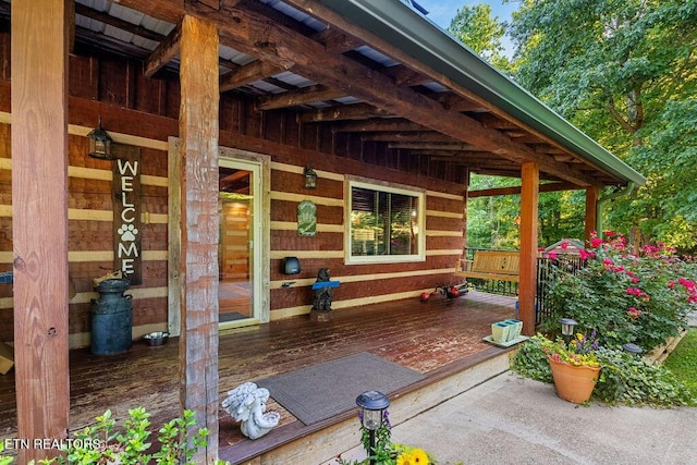 257 Copenhaver Rd, Lenoir City, TN 37771 - view of patio / terrace
