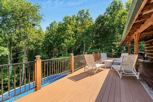 257 Copenhaver Rd, Lenoir City, TN 37771 - view of wooden deck