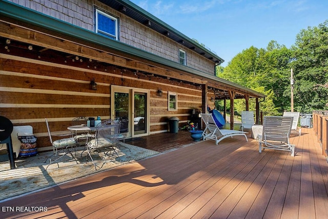 257 Copenhaver Rd, Lenoir City, TN 37771 - view of wooden terrace
