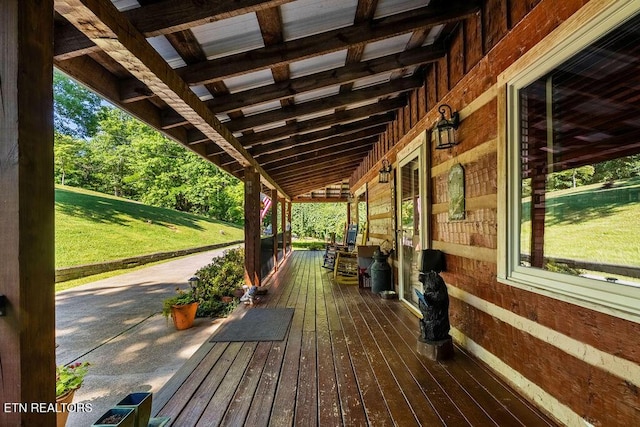 257 Copenhaver Rd, Lenoir City, TN 37771 - view of wooden deck